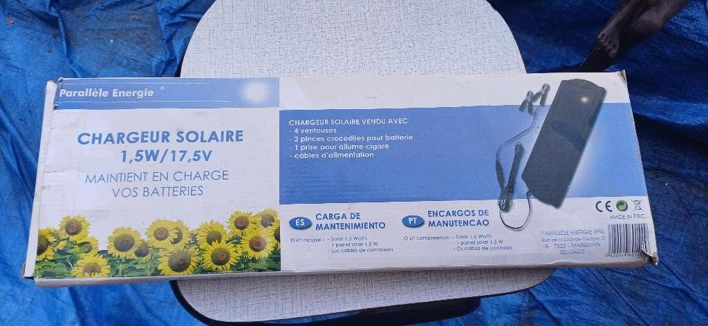 1,5 watt 17,5 volt extra zonnepaneel, Ophalen, Nieuw, Paneel, Minder dan 100 wattpiek