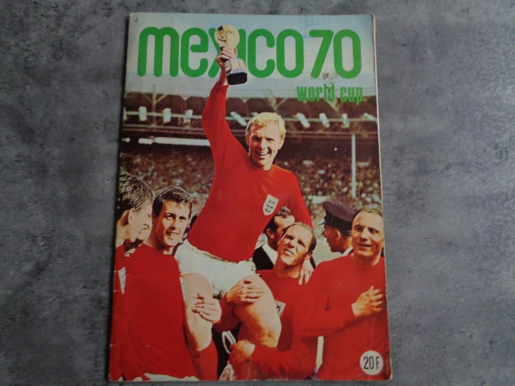album de foot la Coupe du monde au Mexique 70  1970 complet, Envoi