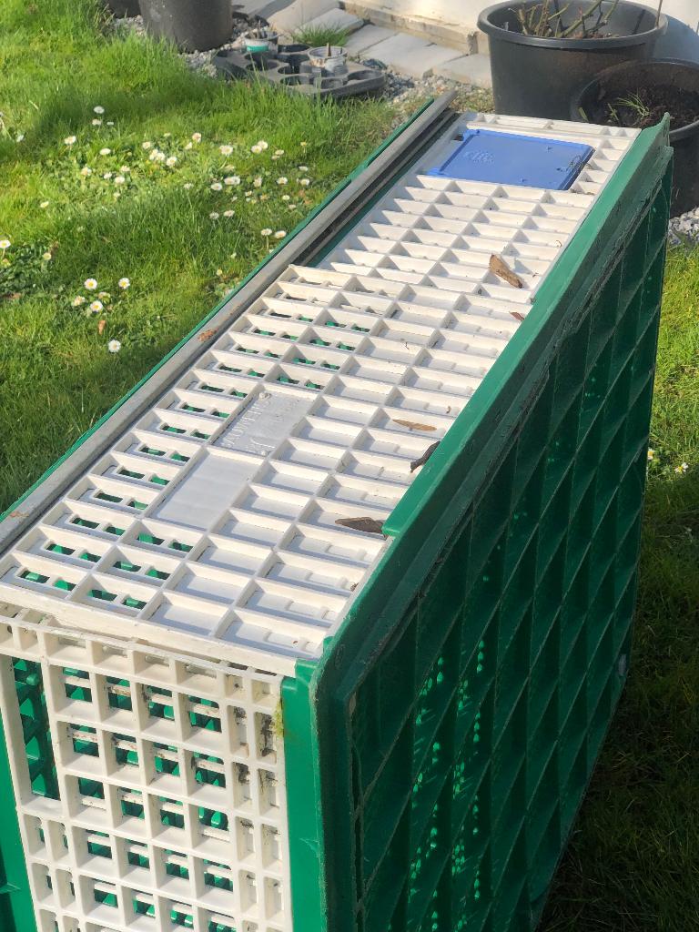 Grande cage / panier de transport pour pigeons voyageurs, Enlèvement, Utilisé