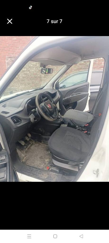 Fiat doblo, Euro 5, Achat, Boîte manuelle, Noir