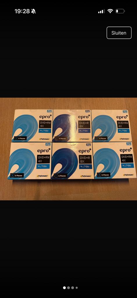 Lege cd roms om te branden, Cd's en Dvd's, Ophalen of Verzenden