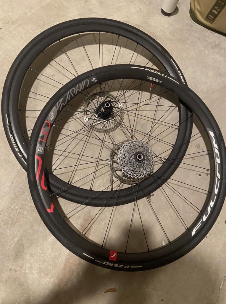 Kit de jantes Fulcrum Racing 5 en aluminium 700c, Fulcrum, Enlèvement ou Envoi, Vélo de course, Utilisé