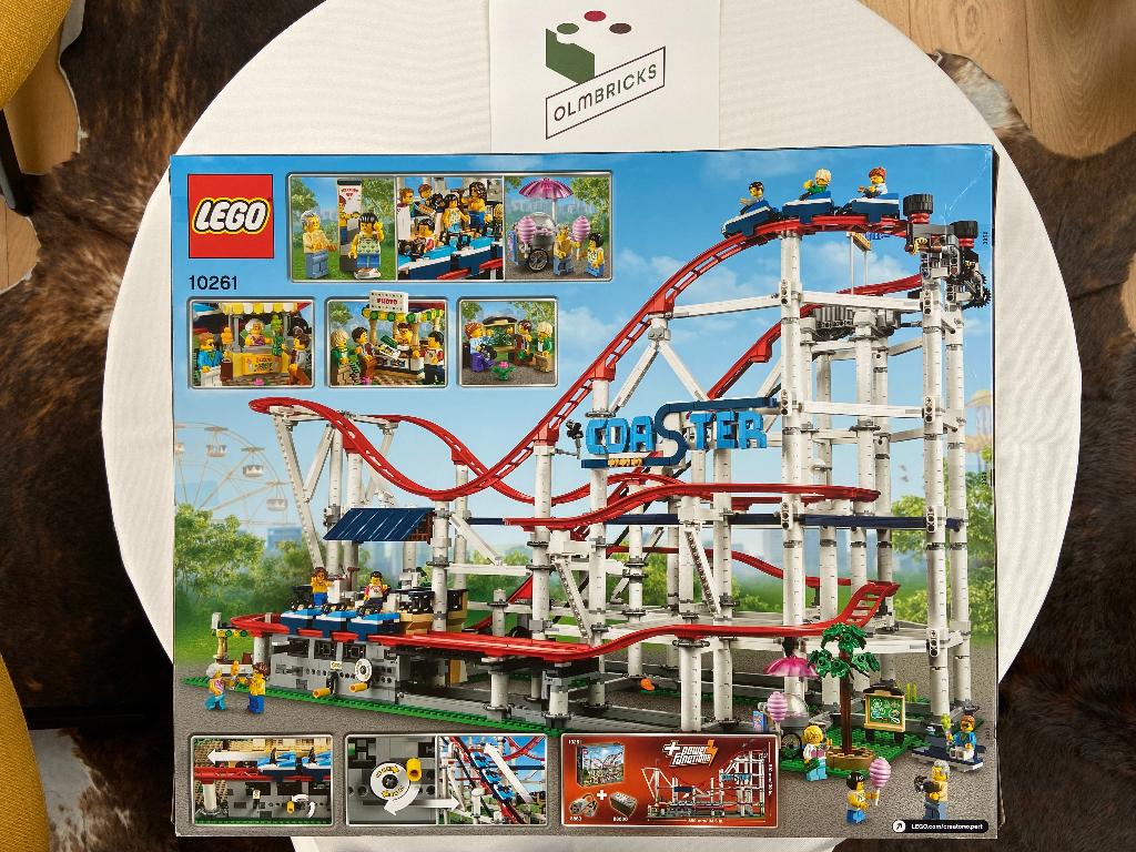 LEGO Creator Expert 10261 Roller Coaster, Kinderen en Baby's, Hello@support.lego.com, DK-7190, Lego, Nieuw