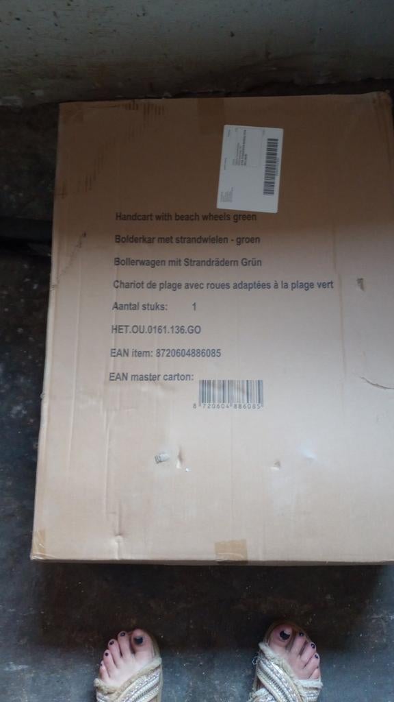 Strandkar nieuwe, Caravans en Kamperen, Bolderkarren, Ophalen