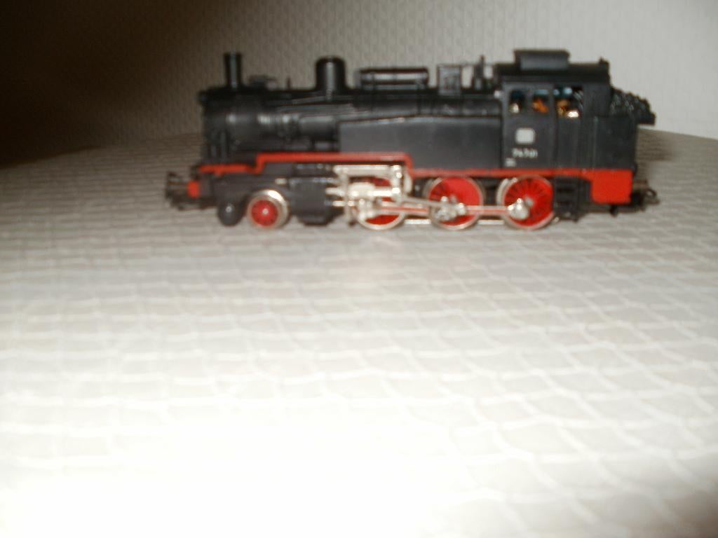 Marklin Ho 3095 analoge Stoomlocomotief DB 74 701, Wisselstroom, Gebruikt, Locomotief, Ophalen of Verzenden