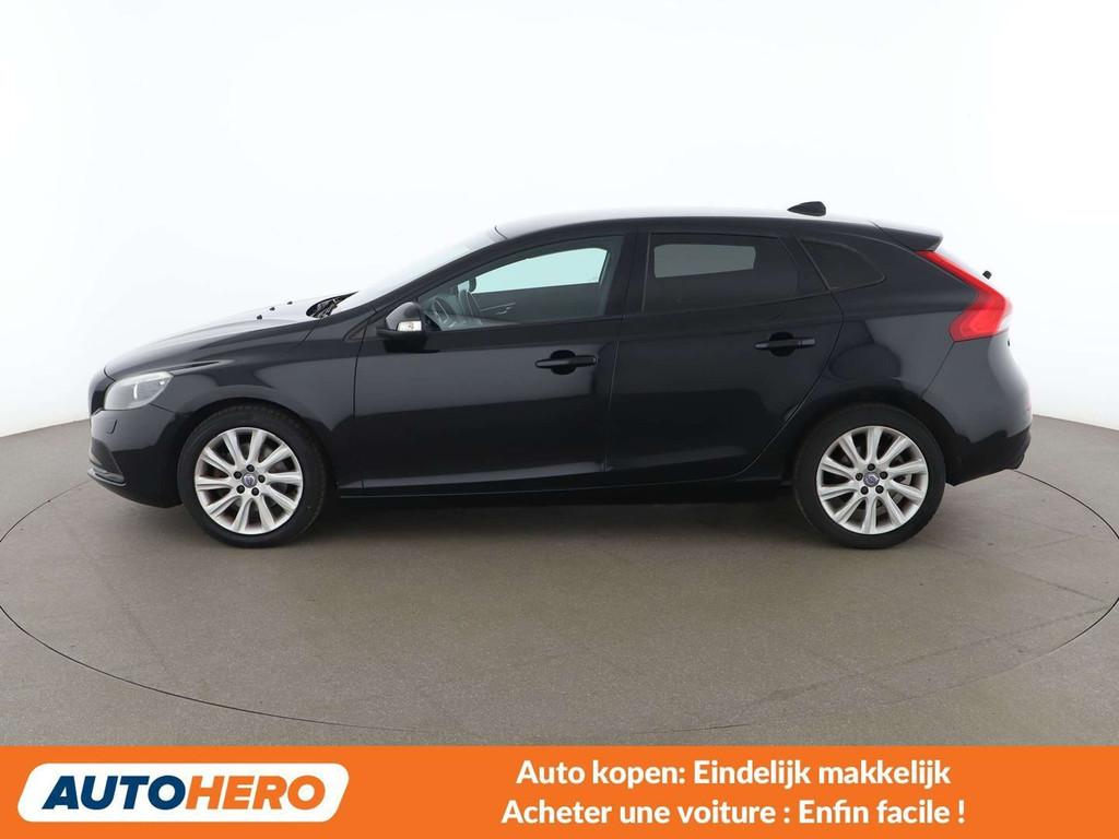 Volvo V40 1.6 T2 Kinetic (bj 2014), Auto's, Volvo, Voorwielaandrijving, Stof, Gebruikt, Zwart