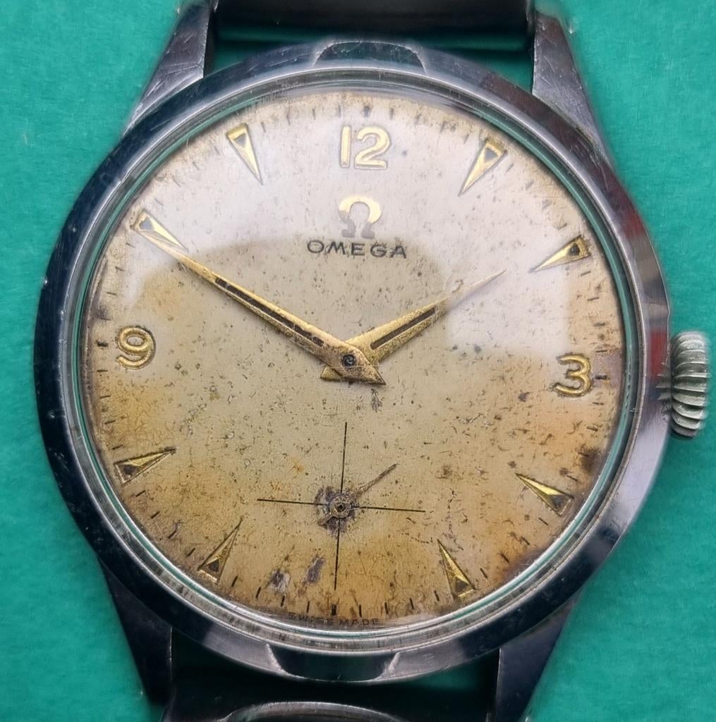 Vintage 1954. Omega 2750.  Toujours en état de fonctionnemen, Enlèvement ou Envoi, Omega