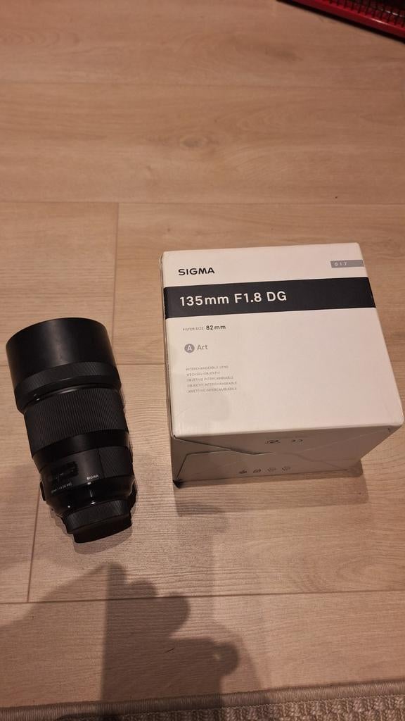 Sigma 135mm f1.8 ART voor Nikon, Enlèvement