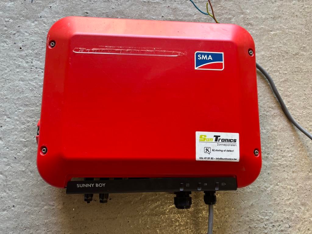 Sma sunney boy 2,5kw, Doe-het-zelf en Bouw, Zonnepanelen en Toebehoren, Ophalen, Zo goed als nieuw, Overige typen, 200 wattpiek of meer