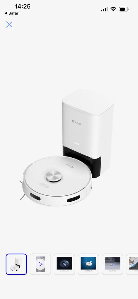 Robot stofzuiger en dweil, Ophalen, Zo goed als nieuw, Stofzuiger