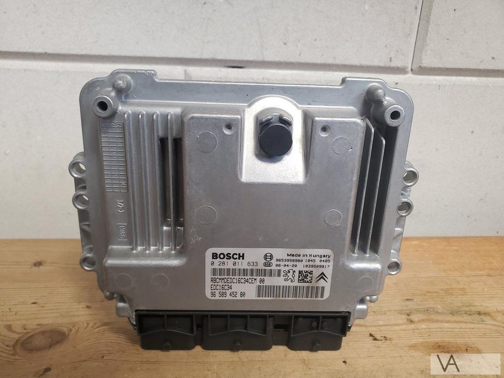 Peugeot 407 1.6 hdi diesel ecu motorcomputer 9658945280 €50, Auto-onderdelen, Elektronica en Kabels, Peugeot, Gebruikt, Ophalen of Verzenden