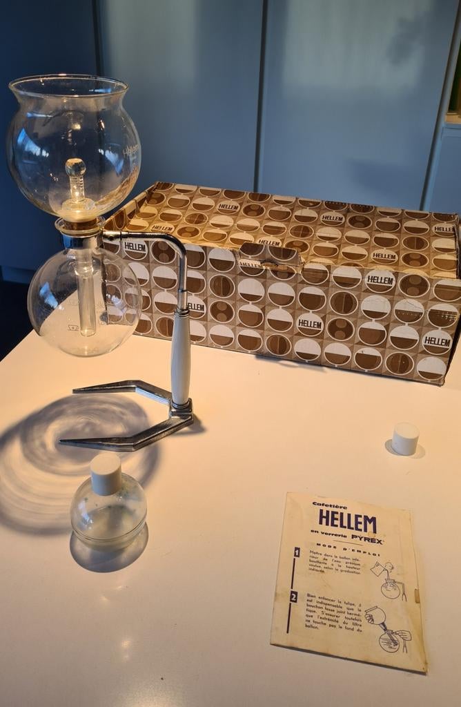 Café/Percolateur rétro de HELLEM FRANCE, Enlèvement