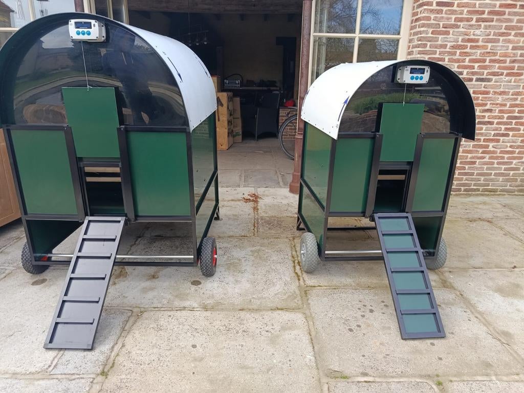 Calimero kippenhok Medium  met automatische Deuropener, Dieren en Toebehoren