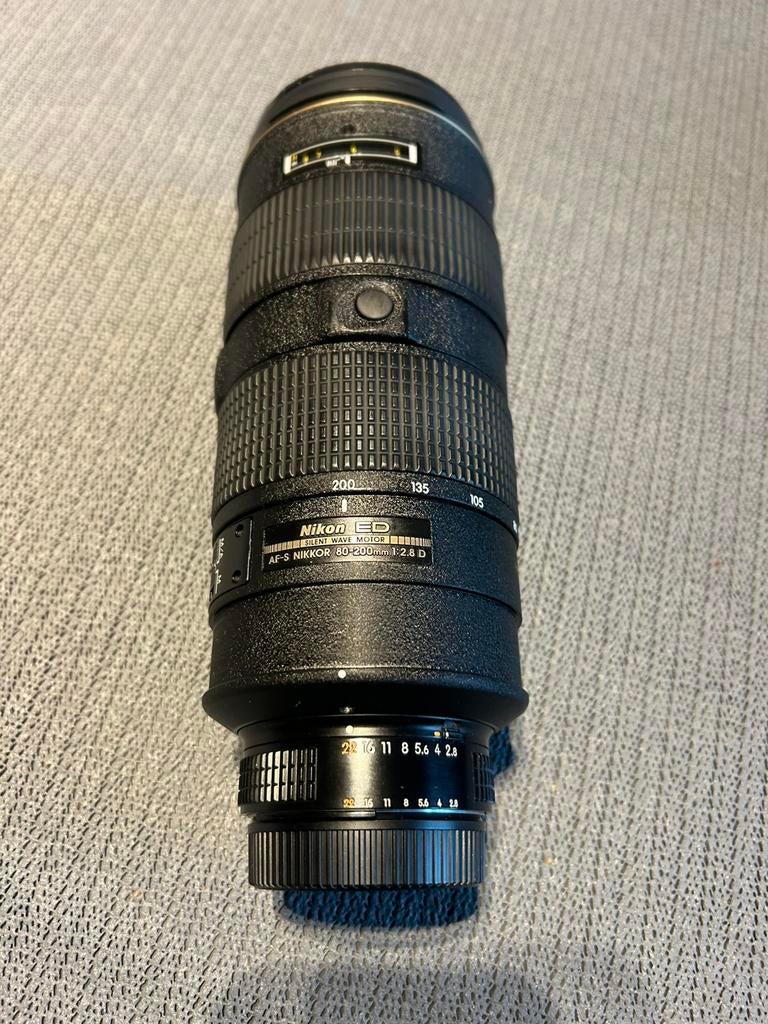 Objectif Nikon 80-200 2.8D, TV, Hi-fi & Vidéo, Photo | Lentilles & Objectifs, Enlèvement, Comme neuf