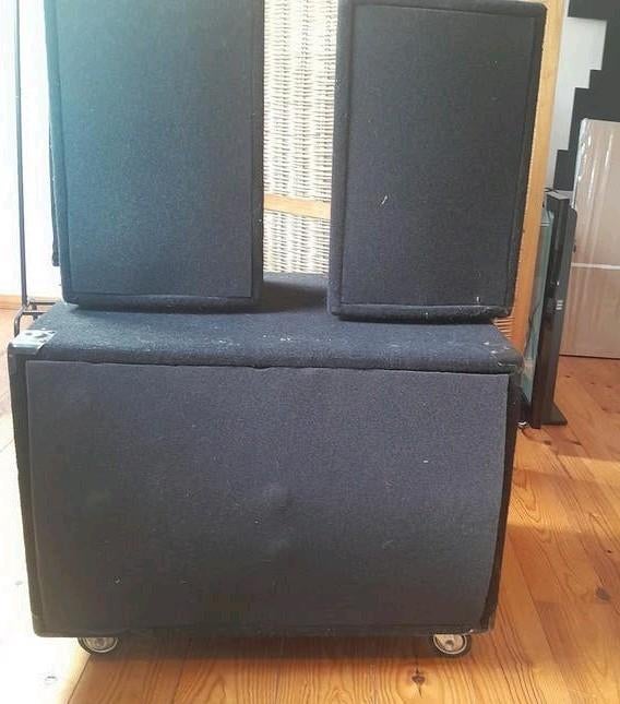 Sono 3Flex – Caisson actif + 2 enceintes + Câbles SPEAKON, Musique & Instruments, Boîtiers & Valises, Enlèvement