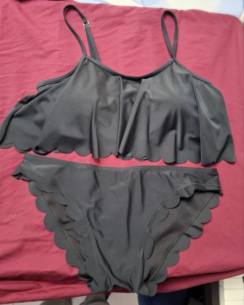 Zwarte bikini maat M, Kleding | Dames, Badmode en Zwemkleding, Ophalen of Verzenden, Zo goed als nieuw, Zwart, Bikini