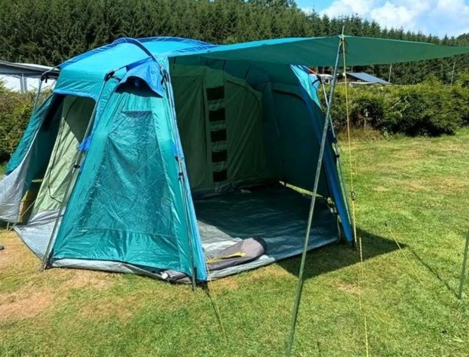 Familie tent 6  tot 8  personen, Ophalen of Verzenden, Zo goed als nieuw, Tot en met 3