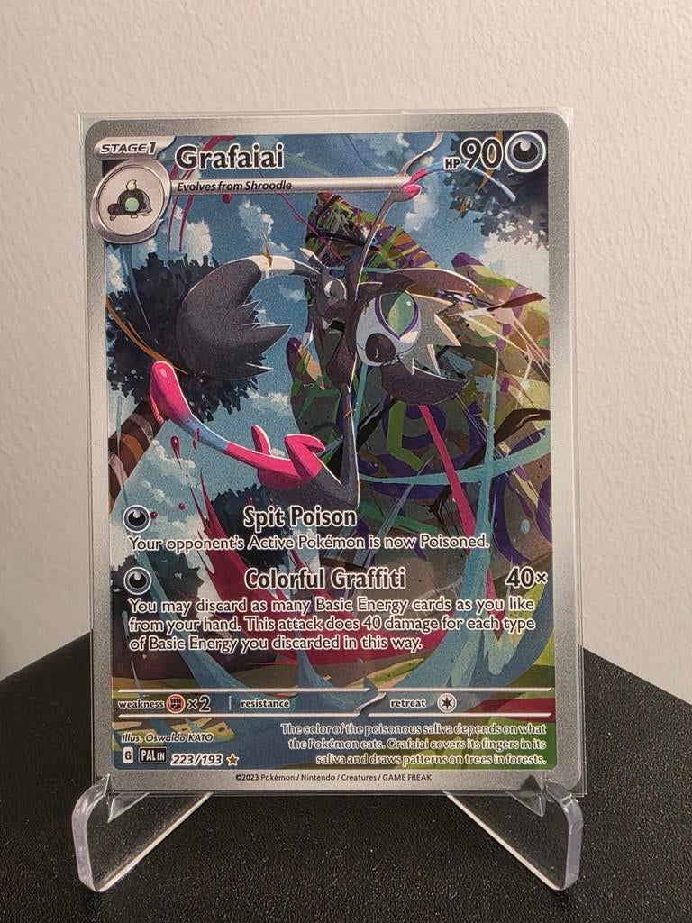 Grafaiai 223 / 193 PAL ENG, Ophalen of Verzenden, Zo goed als nieuw, Losse kaart