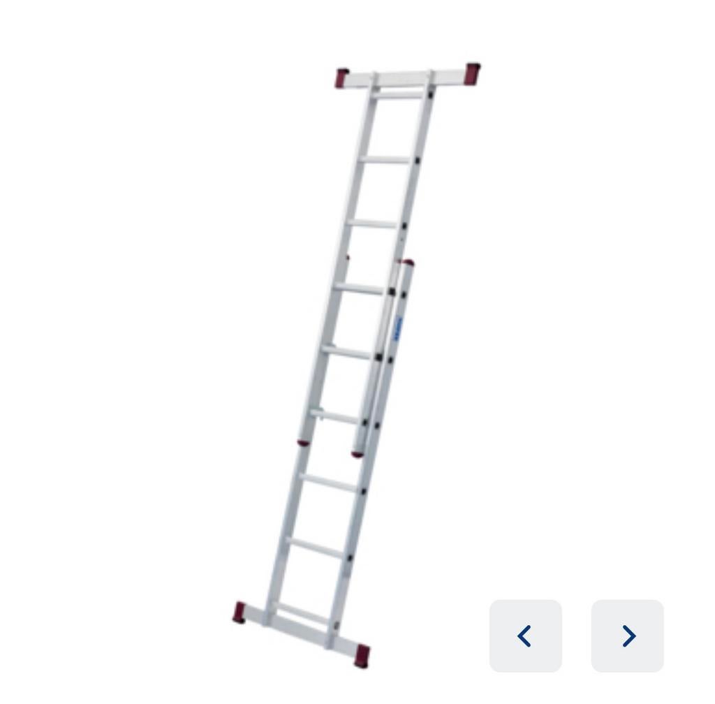 Ladder/Stelling 3m, Doe-het-zelf en Bouw, Ladders en Trappen, Ophalen, Zo goed als nieuw, Ladder