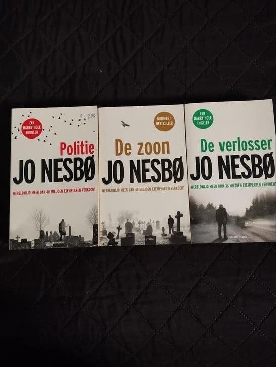 Set van drie thrillers van Jo Nesbo, Boeken, Thrillers, Ophalen of Verzenden