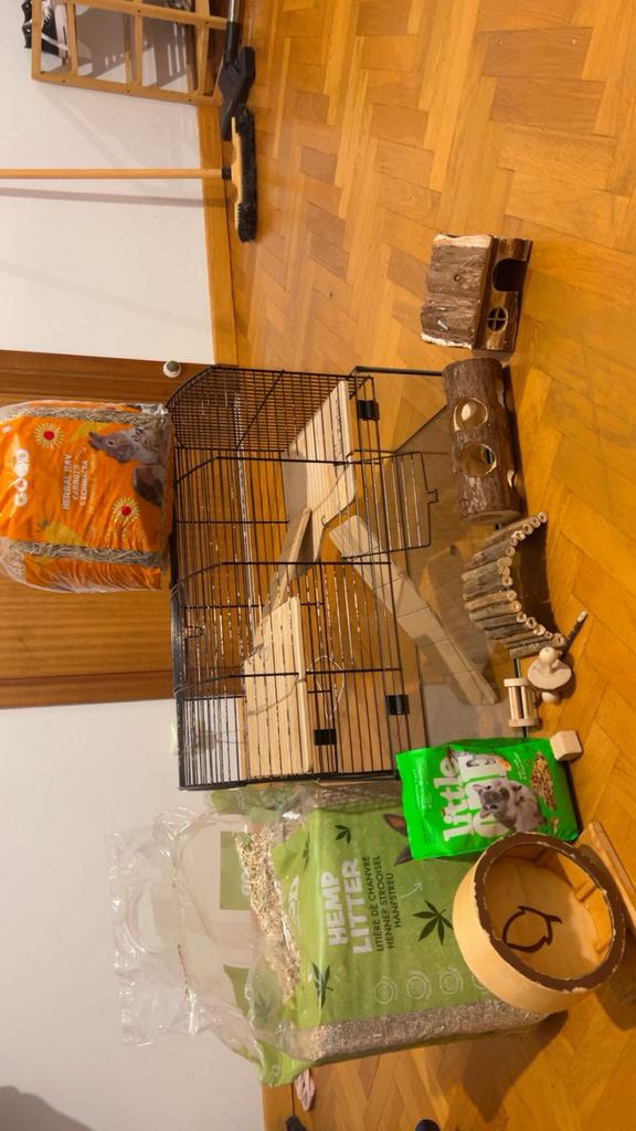 Cage + accessoires rongeurs, Animaux & Accessoires, Rongeurs & Lapins | Cages & Clapiers, Comme neuf, Cage, Hamster, Enlèvement