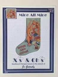 X's & Oh's - Chaussettes B-220 pouces, Enlèvement ou Envoi, Comme neuf, Broderies à la main, Patron