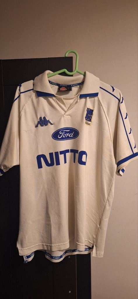 KRC Genk 1999-2000-2001 Away White KAPPA XL, Maat XL, Ophalen of Verzenden, Shirt