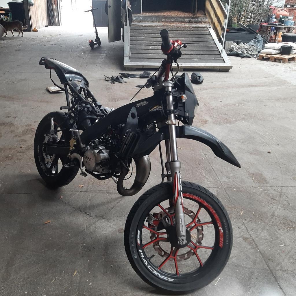 2 takt brommer 50 cc, Ophalen