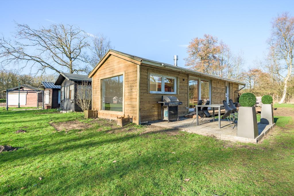 Instapklare chalet, zonovergoten & groot terras!, Caravanes & Camping, Caravanes résidentielles, jusqu'à 2, Enlèvement