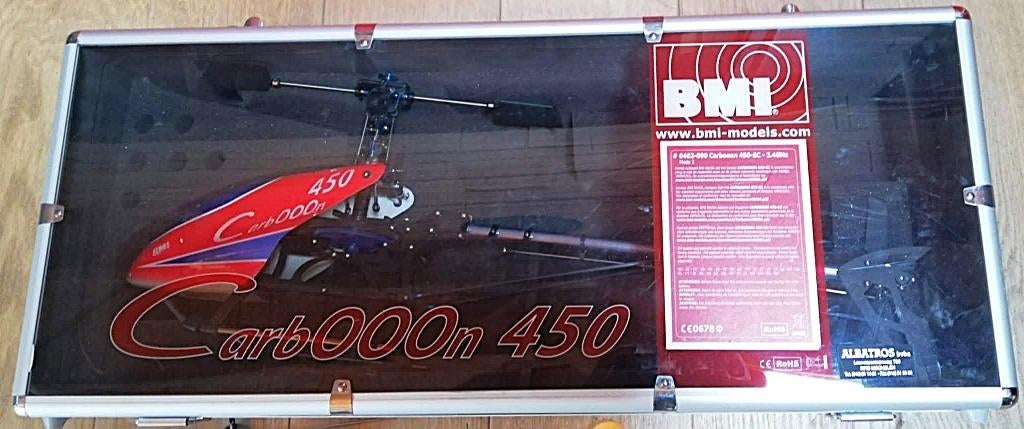 rc  helicopter   BMI    CARB ooon   450, RTF (Ready to Fly), Comme neuf, Enlèvement, Électro