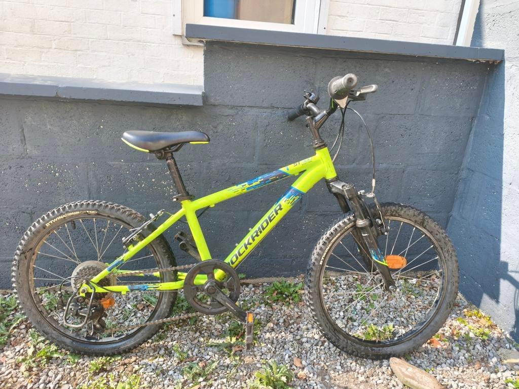 Vélo VTT 20 pouces mixte en bon état., Enlèvement, Utilisé, 20 à 24 pouces, Rockrider