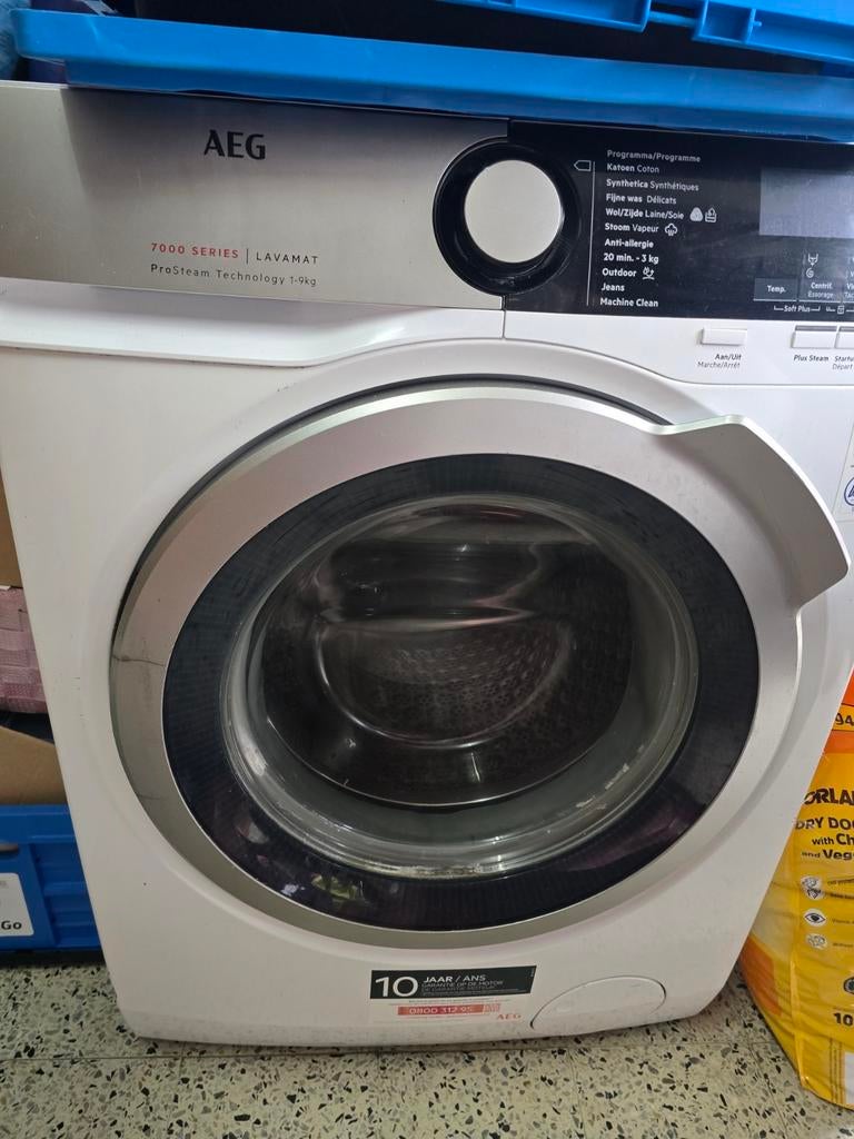 AEG wasmachine 9kg, Ophalen