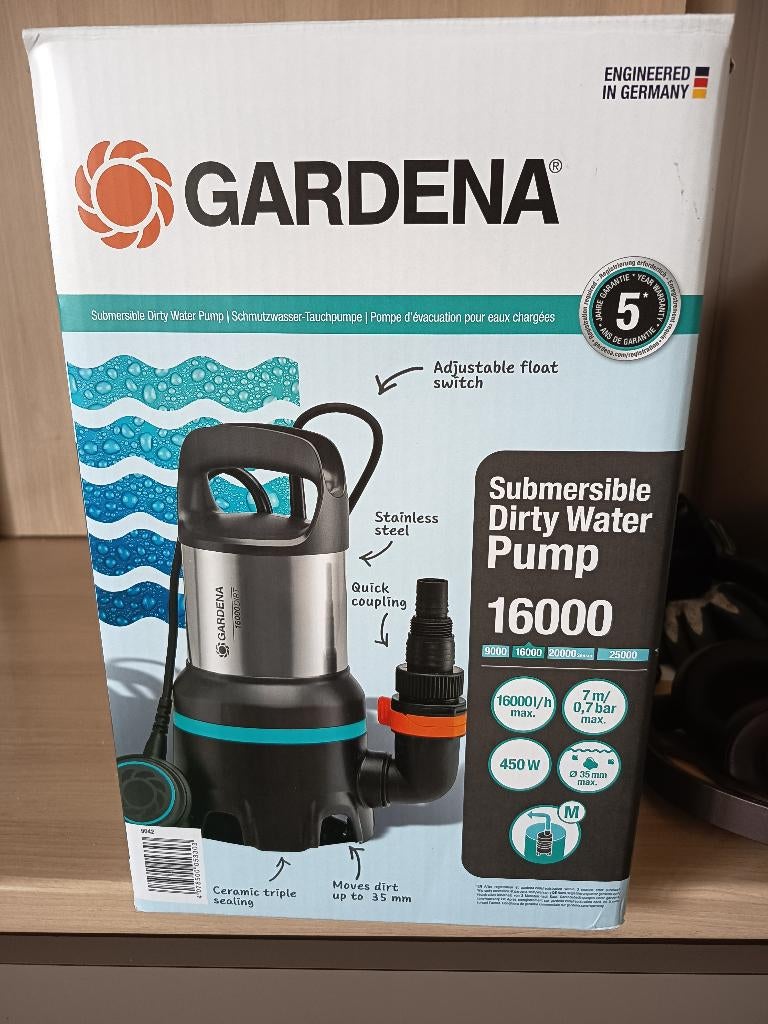 Vuilwaterpomp, Ophalen, Nieuw, Elektrisch, Dompelpomp