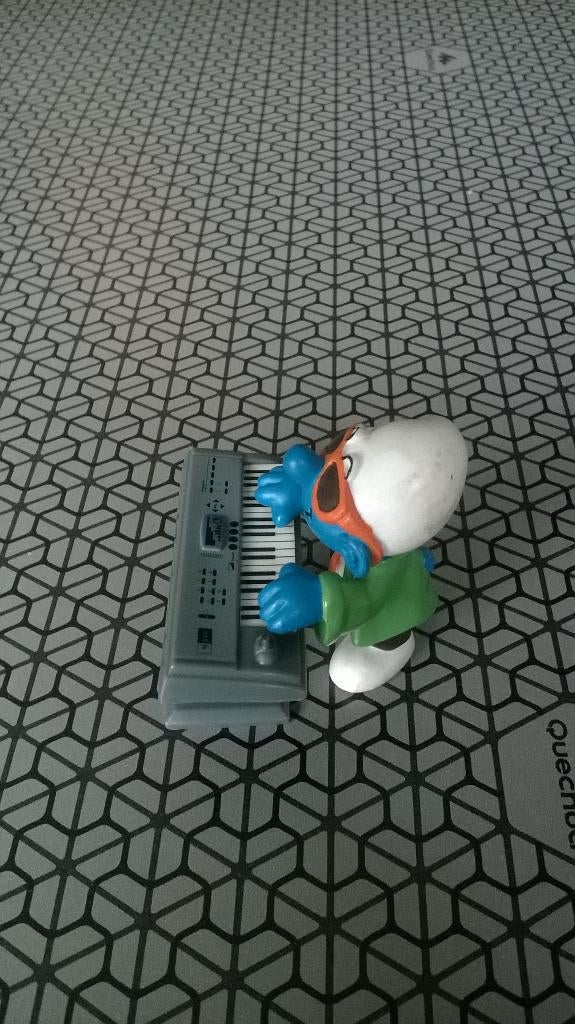 Supersmurf Keyboardspler 4.0250, Verzamelen, Ophalen of Verzenden, Gebruikt, Muzieksmurf, Poppetje, Figuurtje of Knuffel