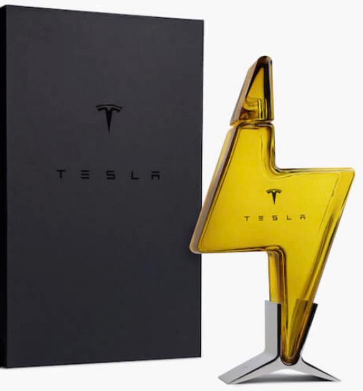 Tesla karaf, Ophalen, Zo goed als nieuw