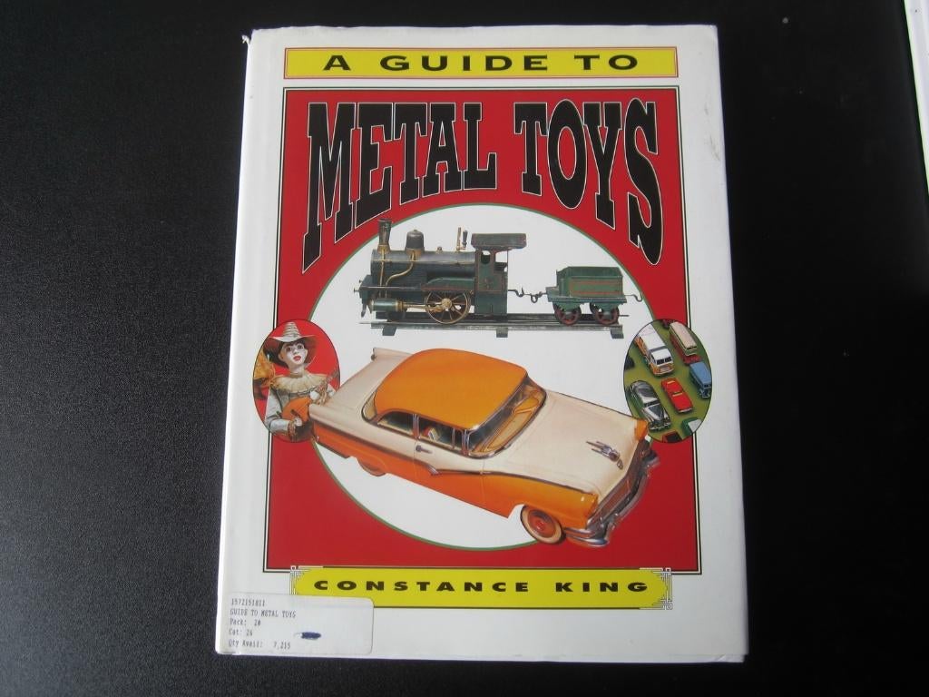A guide to Metal toys, Constance King, oud metalen speelgoed, Antiek en Kunst, Antiek | Speelgoed, Verzenden