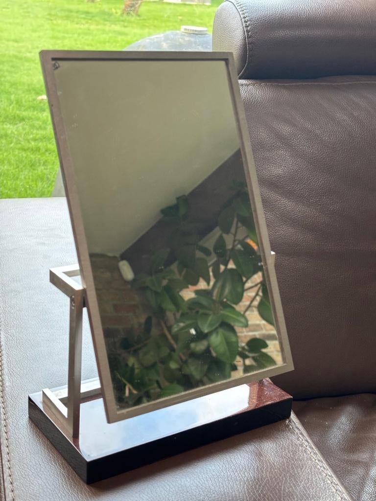 Rare Miroir de Comptoir Jaeger-LeCoultre – Années 70, Maison & Meubles, Moins de 100 cm, Comme neuf, Enlèvement, Rectangulaire