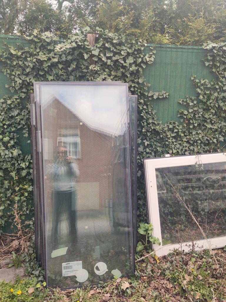 Gratis driedubbel glas en deur, Ophalen