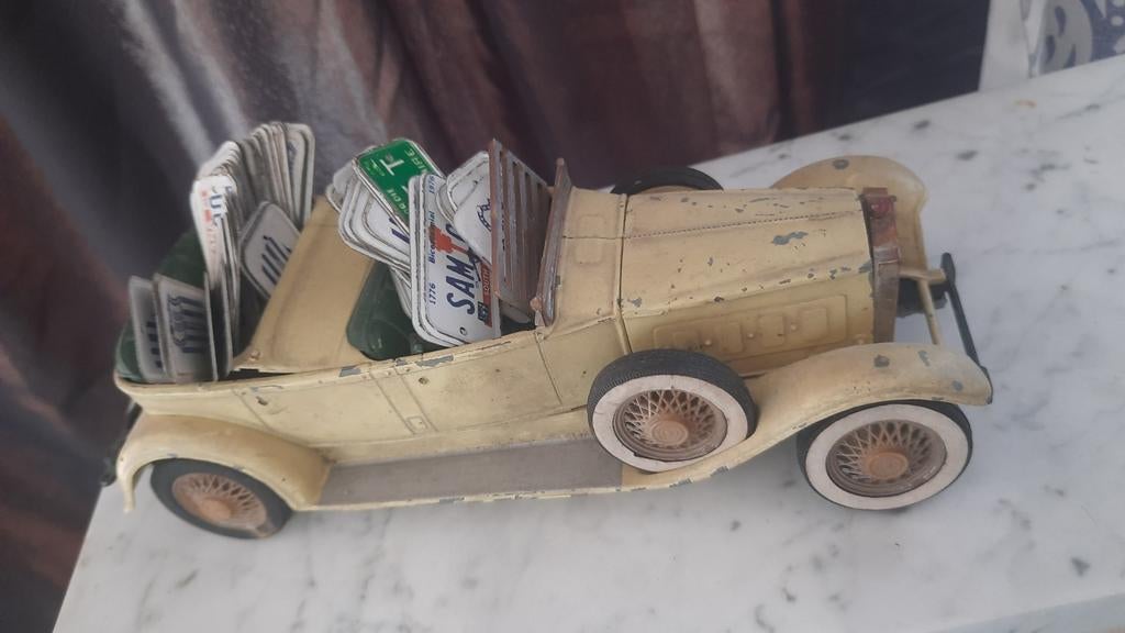 antieke auto, Antiek en Kunst, Antiek | Speelgoed, Ophalen of Verzenden