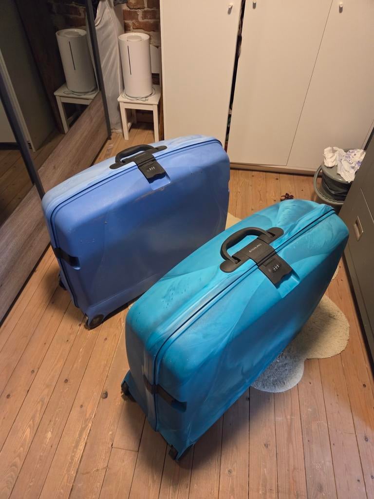 Set van 2 reiskoffers, Handtassen en Accessoires, Koffers, Ophalen