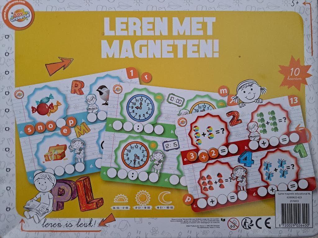 Leren met magneten 5+, Kinderen en Baby's, Speelgoed | Educatief en Creatief, Ophalen, Zo goed als nieuw, Taal en Lezen