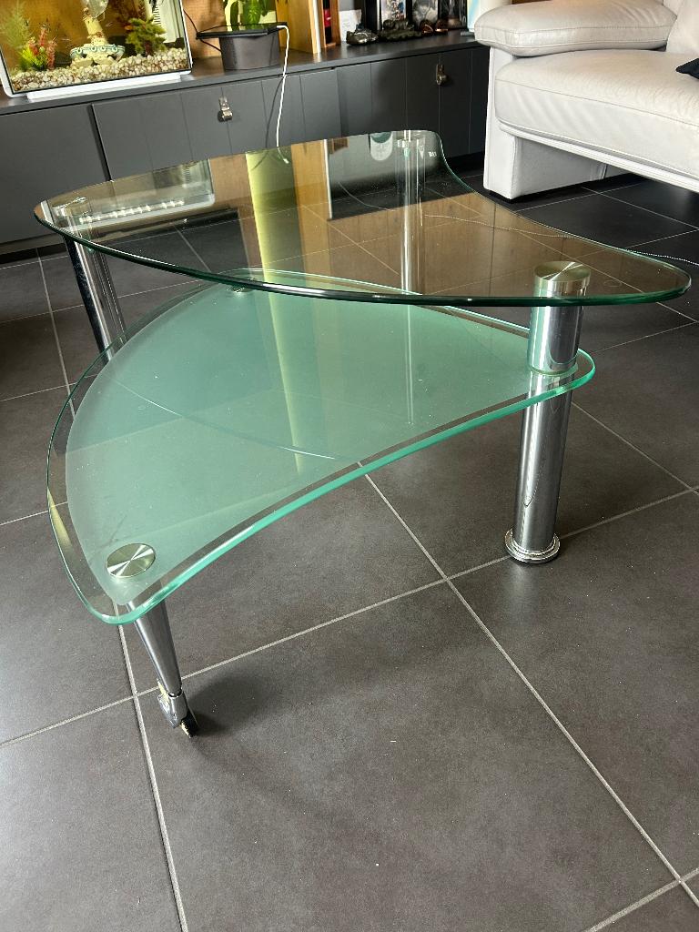 Salontafel, Ophalen, Gebruikt, Glas