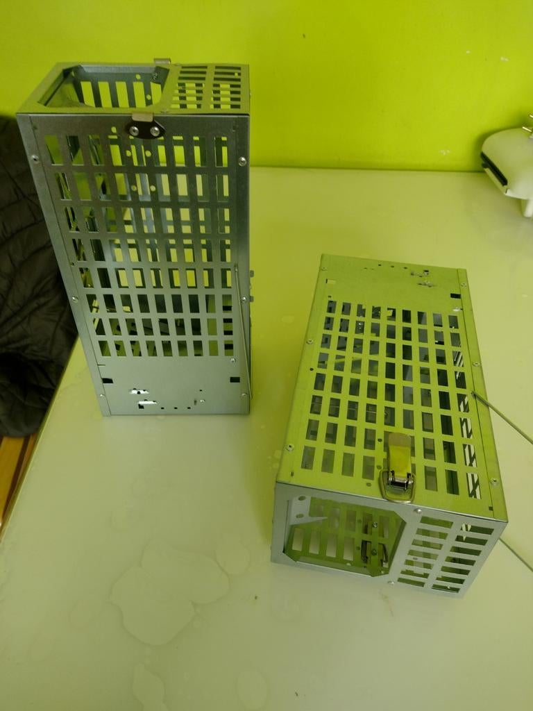 Ratten en muizen val, Ophalen