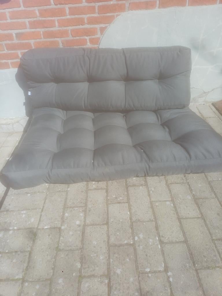 Palletkussens kleur antraciet, Ophalen