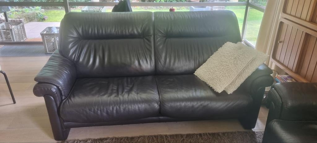 Lederen 2zit sofa, Ophalen of Verzenden