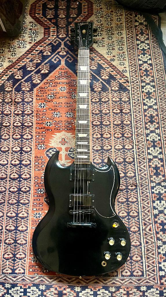 Gibson SG ‘61 Standard Reissue 2008 GOW #6 Ebony, Musique & Instruments, Instruments à corde | Guitares | Électriques, Enlèvement ou Envoi