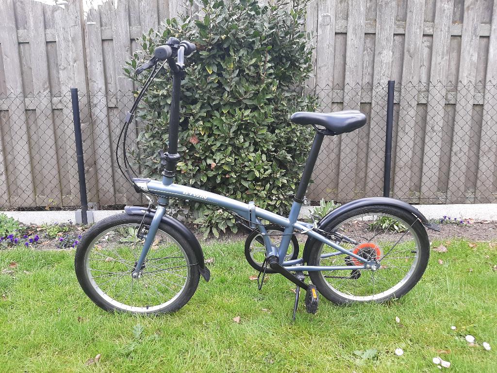 B’TWIN oxylane plooifiets met opties– Zo goed als nieuw!, Fietsen en Brommers, Versnellingen, Zo goed als nieuw, Ophalen, Overige merken