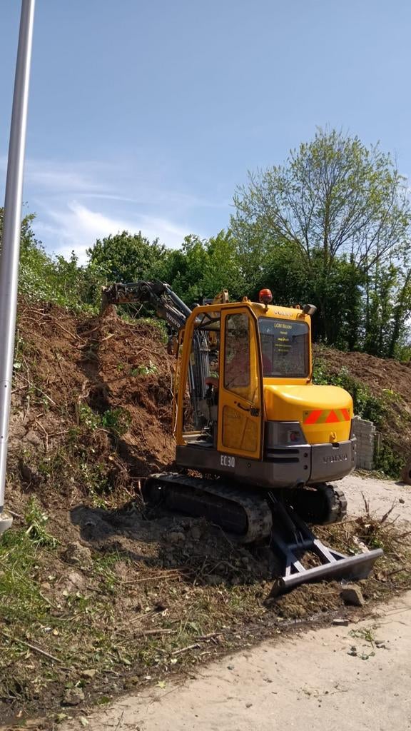 Graafwerken , freeswerken , bomen vellen, Tuin en Terras, Overige Tuin en Terras, Ophalen