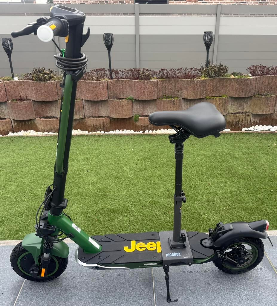 E-Step Jeep Adventurer 2XE - Opvouwbaar + Zadel, Fietsen en Brommers, Steps, Zo goed als nieuw, Elektrische step (E-scooter), Ophalen