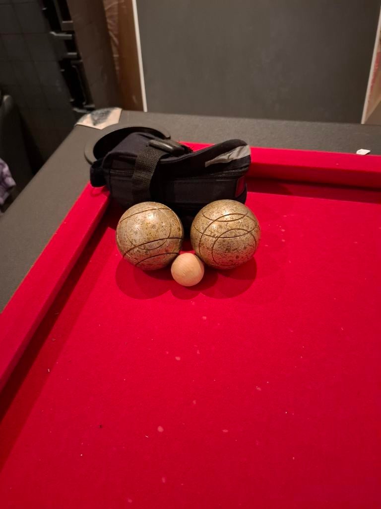 Bronsen jeu de boules ballen., Ophalen of Verzenden